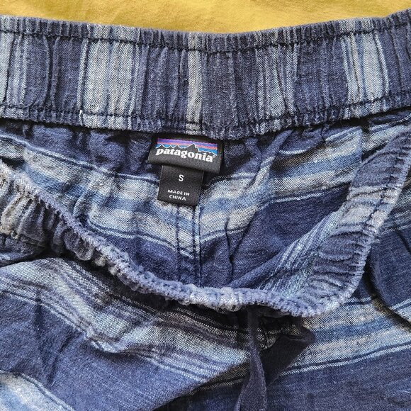 Patagonia Island Hemp Baggies - Tarkine Stripe Blue - Picture 3 of 7